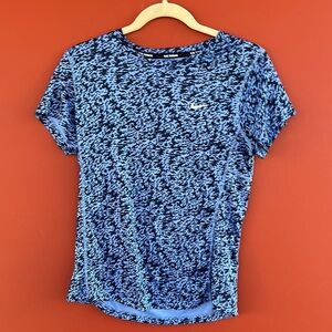 Nike Blue Short Sleeve Tee Dynamic Design